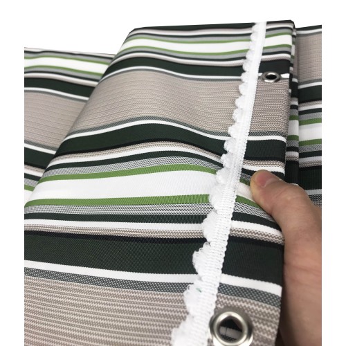 Vertigo Rideau de soleil extérieur pour jardin, balcon, vert, imperméable et hydrofuge