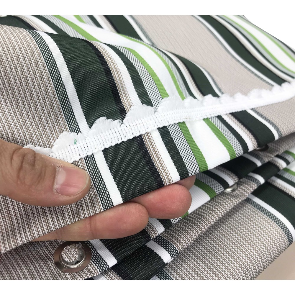 VERTIGO OUTDOOR AWNING GARDEN BALCONY RIGHINO GREEN WATERPROOF AND WATER REPELLENT