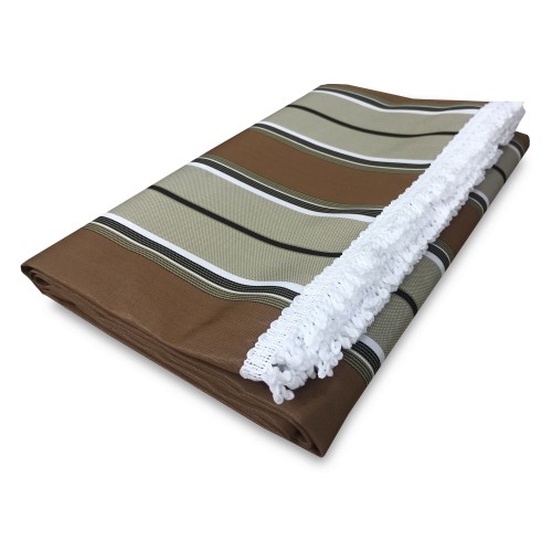VERTIGO OUTDOOR AWNING GARDEN BALCONY RIGHINO BROWN WATERPROOF AND WATER REPELLENT