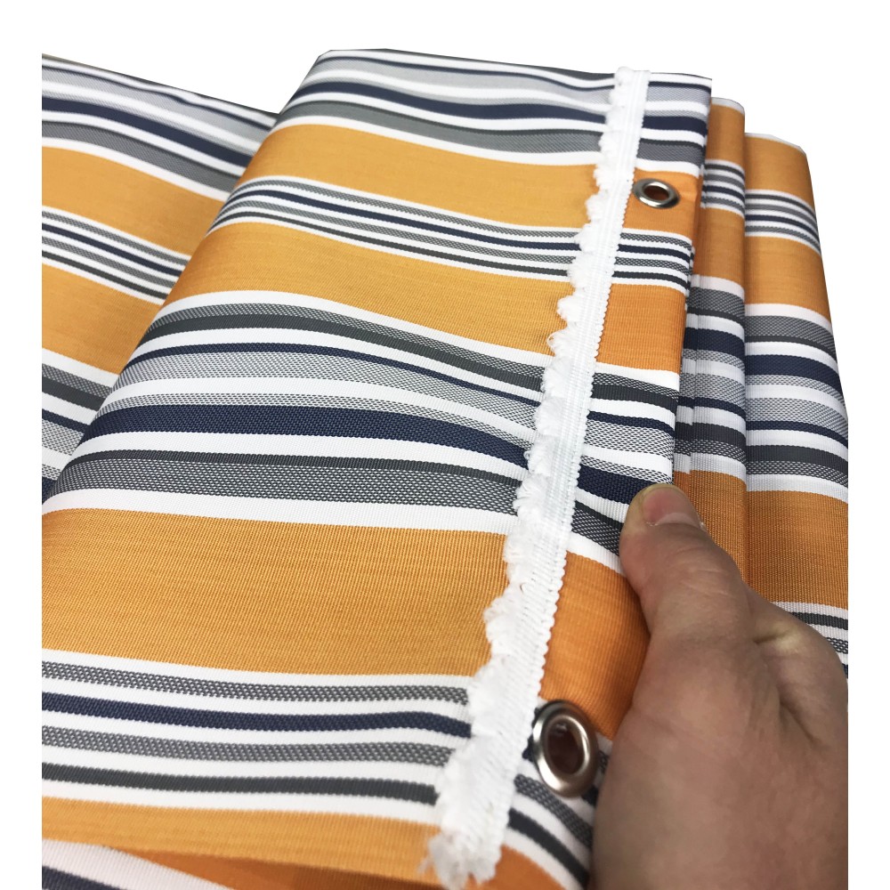 Vertigo Rideau de soleil extérieur pour jardin, balcon, jaune, imperméable et hydrofuge