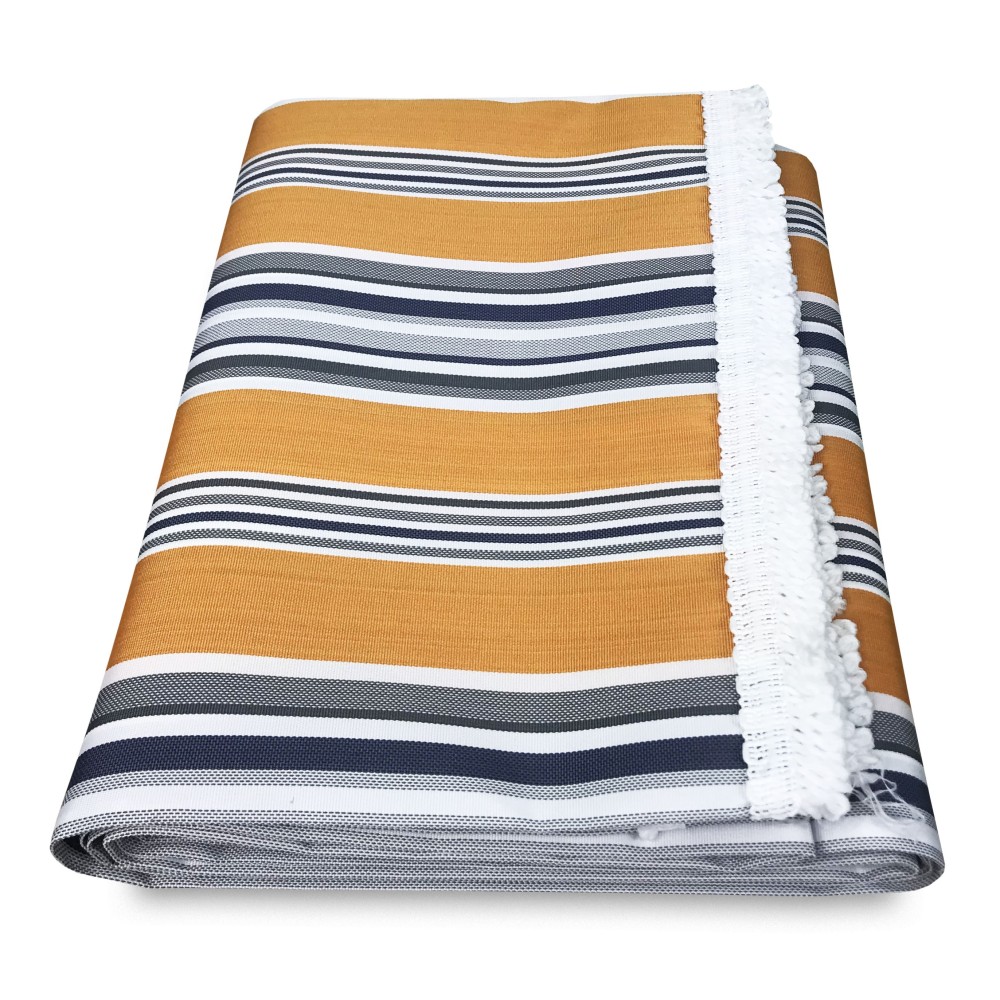 TOLDO EXTERIOR VERTIGO JARDÍN BALCÓN RIGHINO AMARILLO IMPERMEABLE Y REPELENTE AL AGUA