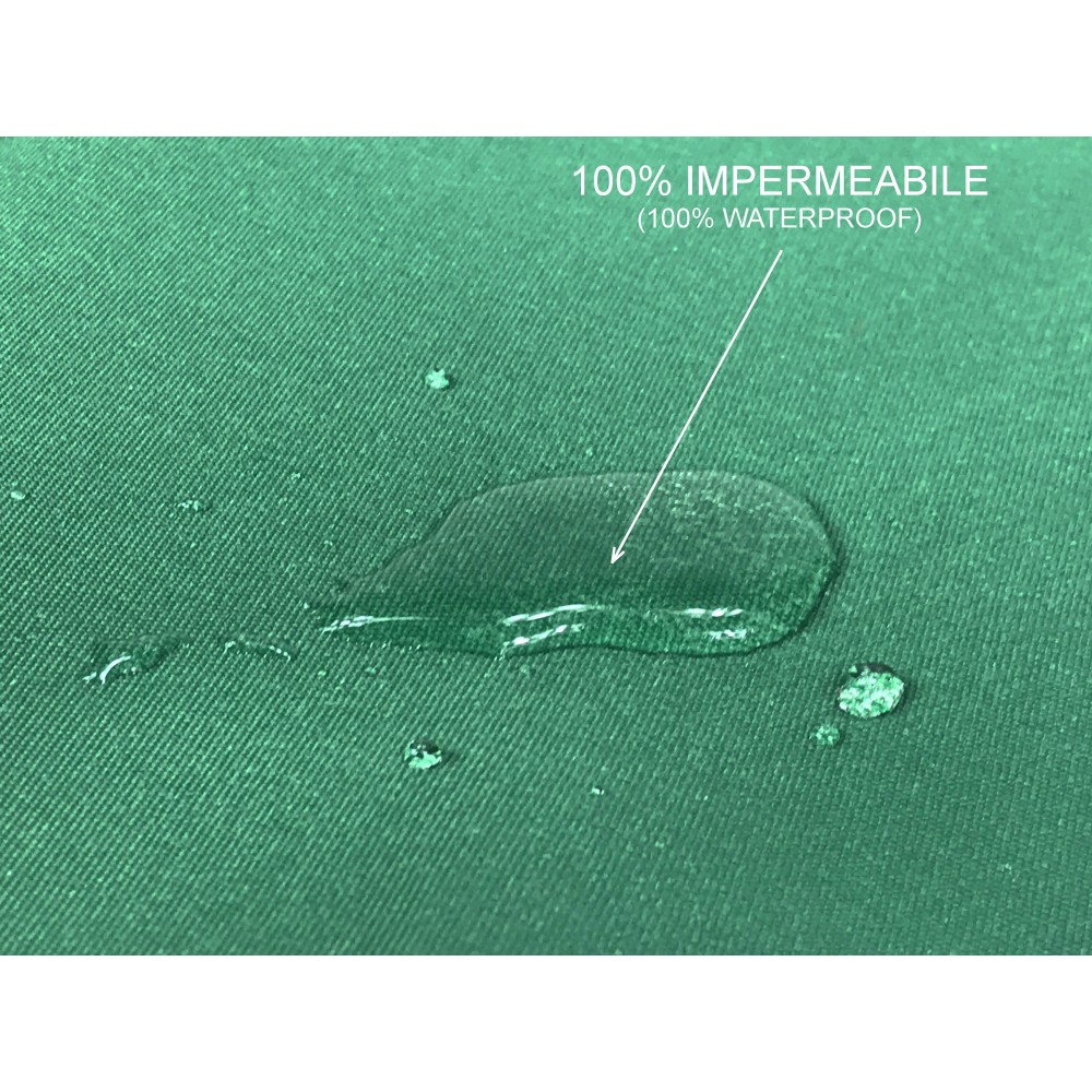 VERTIGO OUTDOOR AWNING GARDEN BALCONY GREEN PLAIN WATERPROOF AND WATER REPELLENT