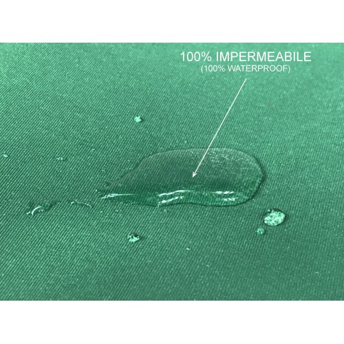 VERTIGO OUTDOOR AWNING GARDEN BALCONY GREEN PLAIN WATERPROOF AND WATER REPELLENT