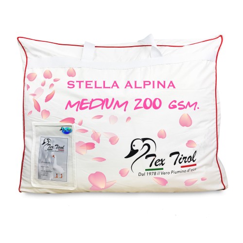 PIUMINO TEX TIROL © STELLA ALPINA MEDIUM 200 gsm. 100% PIUMINO OCA LEGGERO PRIMAVERILE ESTIVO
