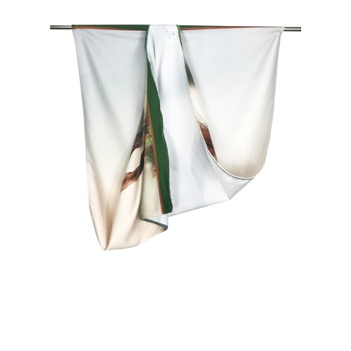 TELO MARE in spugna CAVALLO in CORSA misura grande cm. 90 X 170