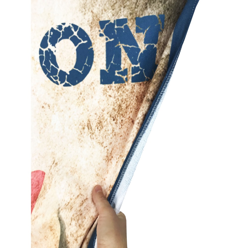 Toalla de playa de rizo ROCK ON grande cm. Guitarra eléctrica 90 x 170