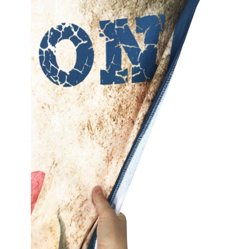 ROCK ON Frottee-Strandtuch groß cm. 90 x 170 E-Gitarre