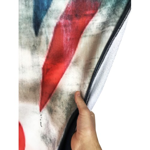 TERRY BEACH TOWEL ENGLISH FLAG size large cm. 90 X 170