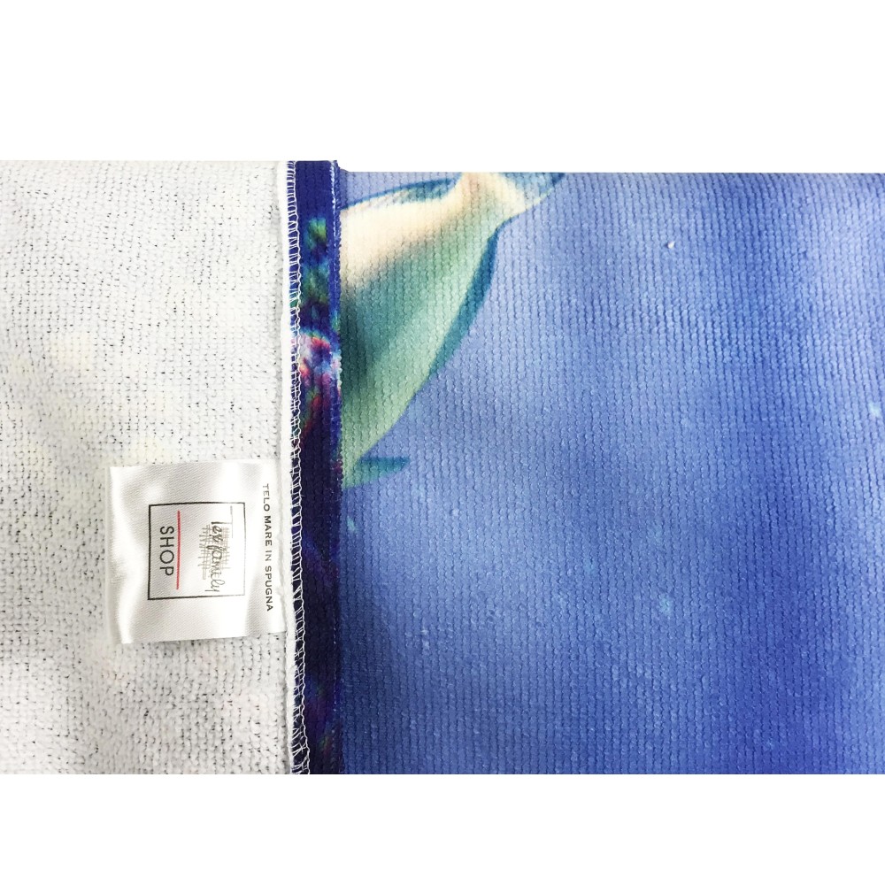 STRANDTUCH aus Frottee SEABED Größe groß cm. 90 X 170 CM