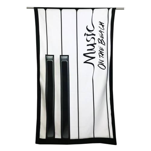 TELO MARE in spugna PIANOFORTE misura grande cm. 90 X 170