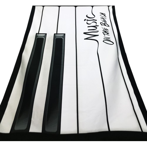 PIANO terry towel large cm. 90 X 170
