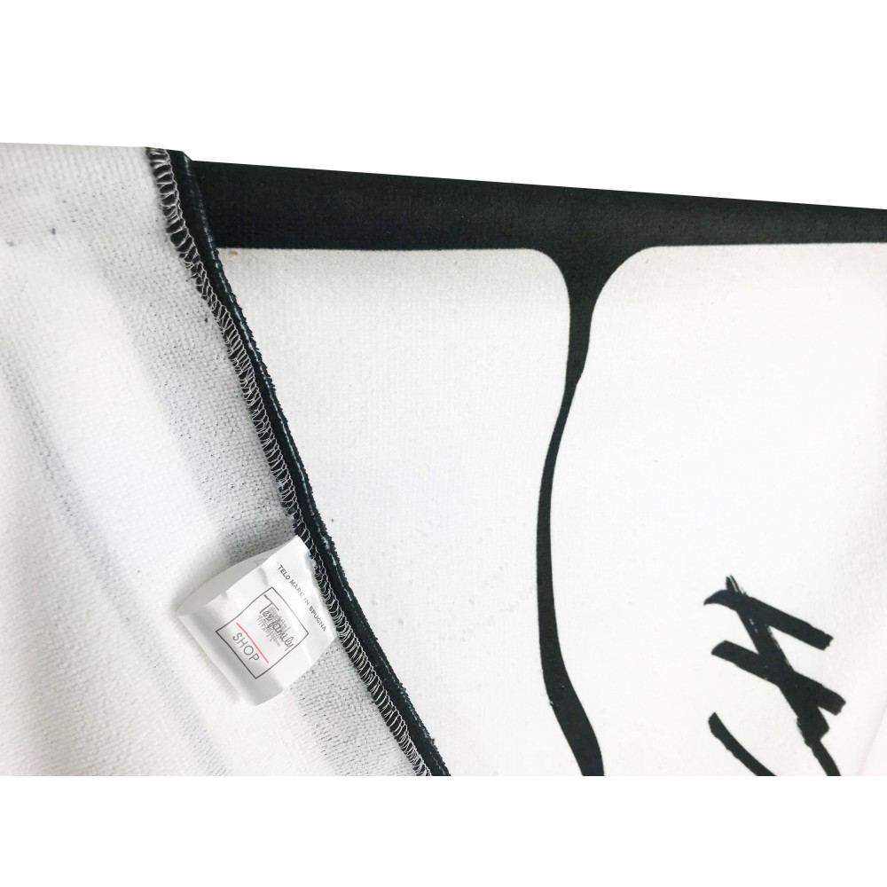 Serviette de plage éponge PIANO grande taille cm. 90 X 170