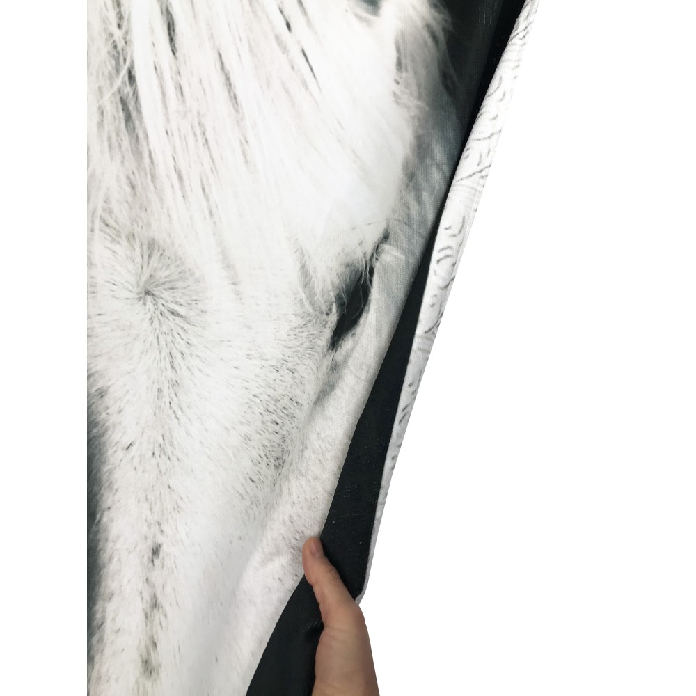 Serviette de plage éponge Cheval blanc grande taille cm. 90 X 170