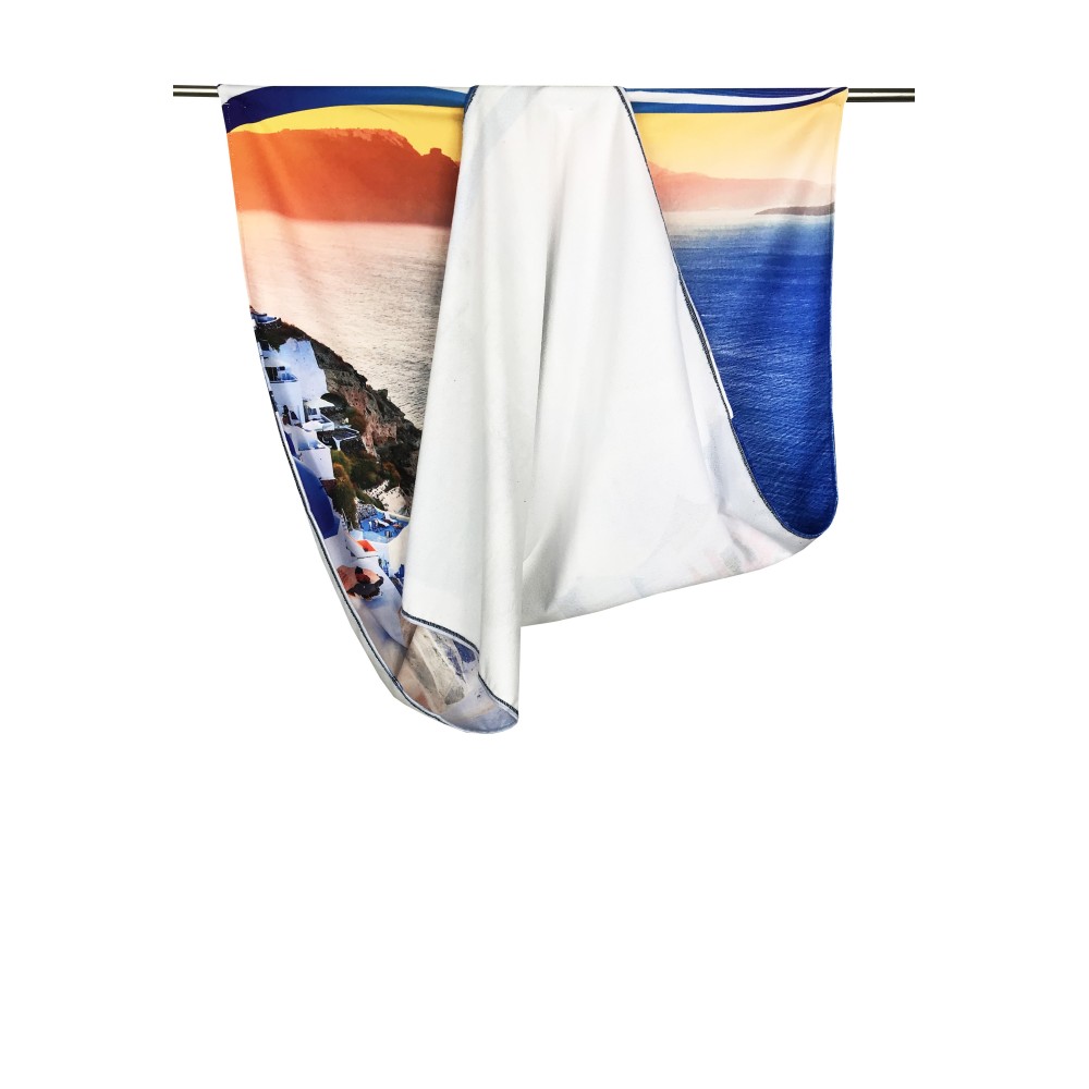 TOALLA DE PLAYA en rizo GRECIA Santorini Talla grande cm. 90 x 170