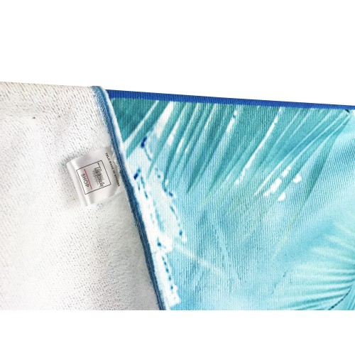 SUMMER COOL terry beach towel large cm. 90 X 170