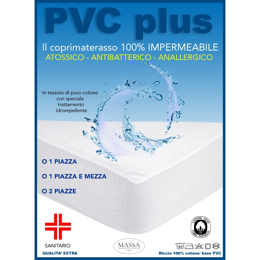 Housse de matelas sanitaire en PVC imperméable