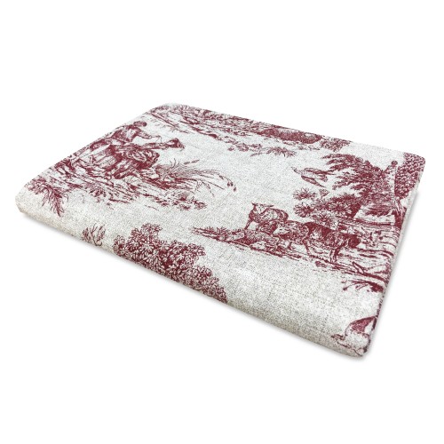 Serviette pour Meubles Grand Foulard Couvre-lit Canapé Tissu LONETA des Toiles de Jouy