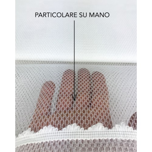 MOSQUITERA DE EXTERIOR CORTINA JARDÍN BALCÓN UNITED WHITE