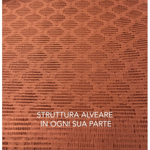 CURTAIN Net Moskitonetz für den Außenbereich GARTEN BALKON Raute glatt ROST cm.150X250 extra Qualität