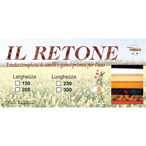 TENDA rete ZANZARIERA da esterno GIARDINO BALCONE rombo unito BIANCO cm.150X250 qualità extra