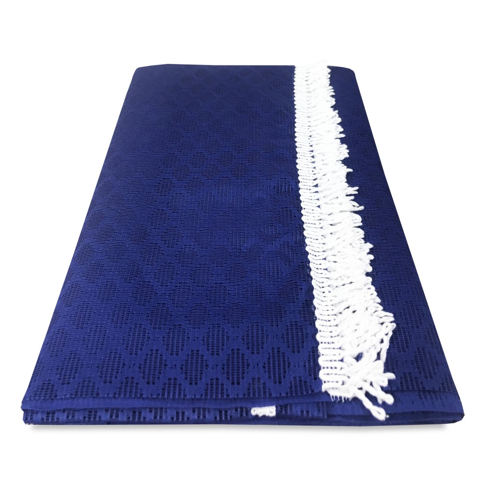 MOSKITONETZ VORHANG FÜR DEN AUSSENBEREICH GARTEN BALKON massive Raute BLAU cm.150X250 extra Qualität