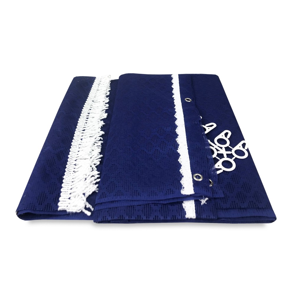 RIDEAU MOUSTIQUAIRE DE L'EXTÉRIEUR: JARDIN, BALCON DIAMANT ROYAUME-UNI BLEU CM.150X250 QUALITÉ EXTRA