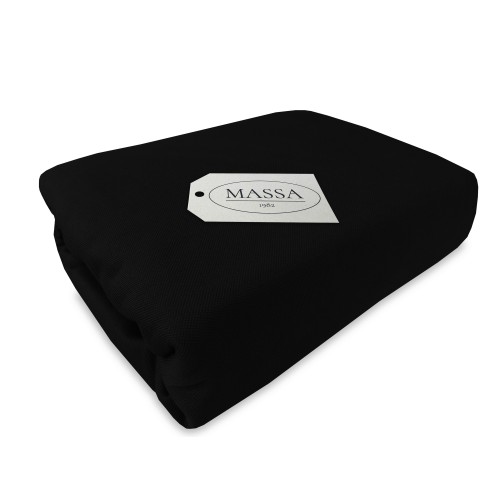 Funda de sofá elástica universal ROMA resistente a las manchas NEGRO