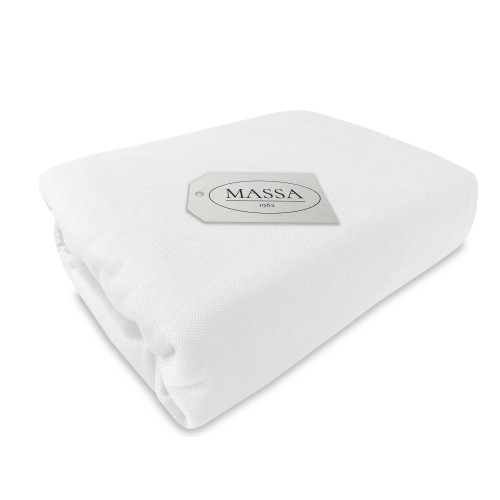 Universal stretch sofa cover ROMA stain-resistant WHITE