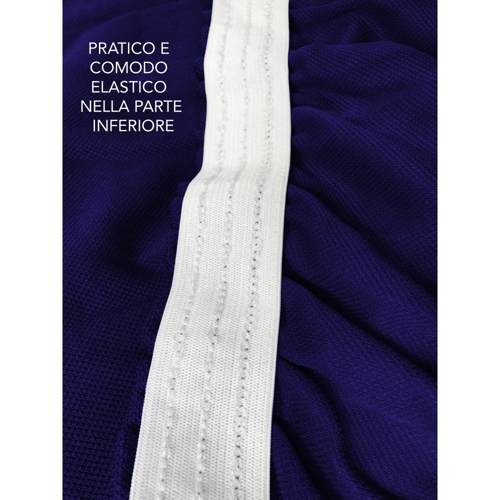 Funda de sofá elástica universal ROMA resistente a las manchas DARK BLUE