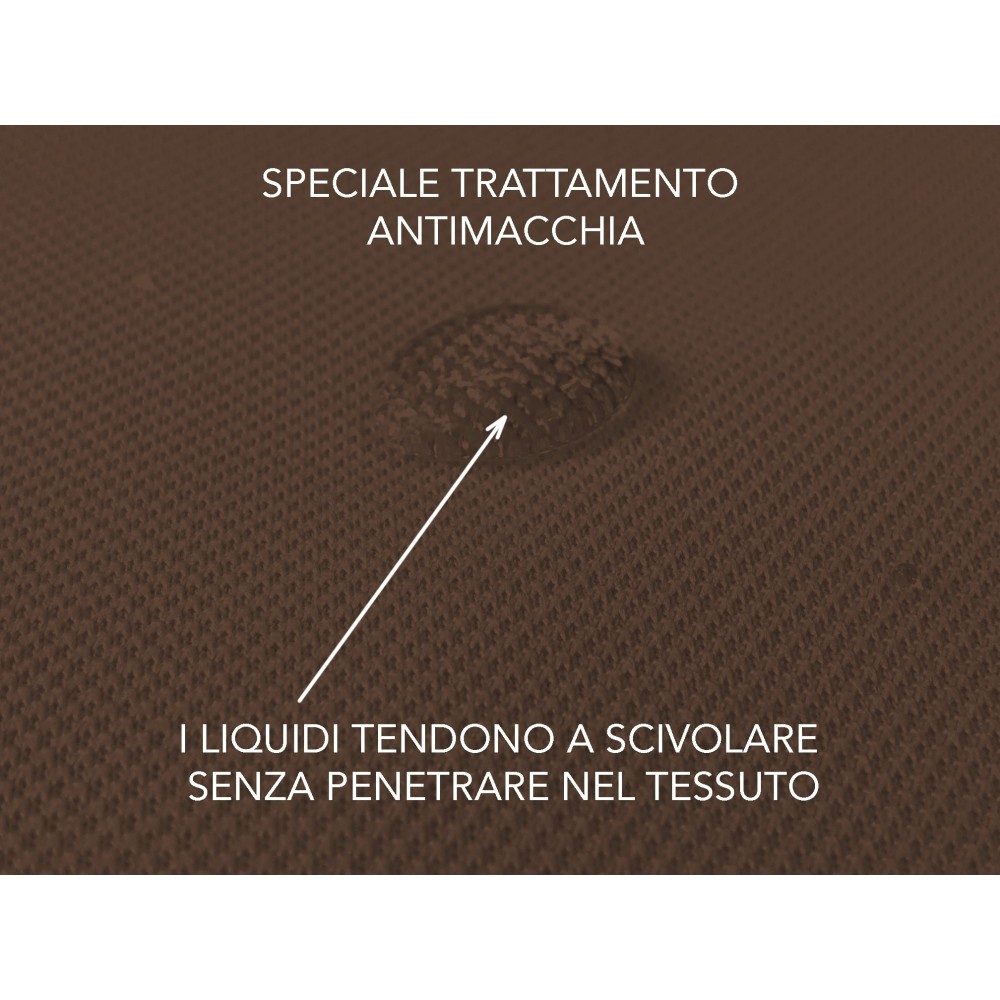 Universal-Stretch-Sofabezug ROMA schmutzabweisend BRAUN