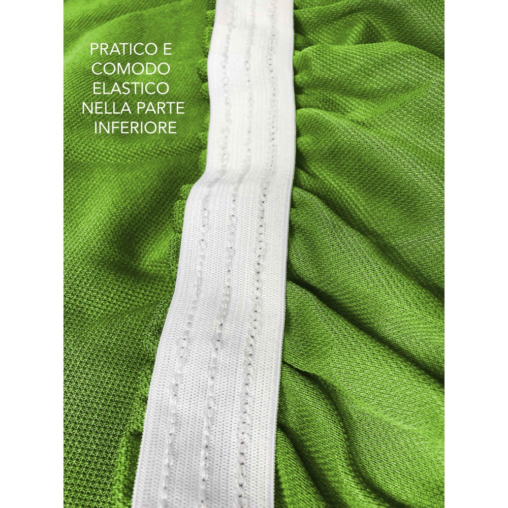 COPRIDIVANO Universale elasticizzato ROMA antimacchia VERDE