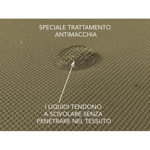 Housse de canapé universelle élastiquée et résistante aux taches ROMA Taupe