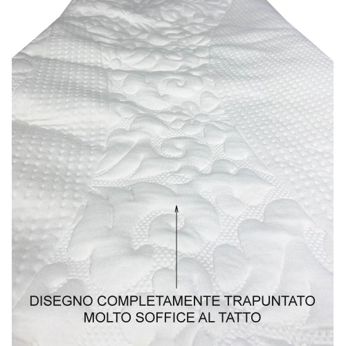 COPRIMATERASSO antiacaro ANALLERGICO MADRID in memory SOFFICISSIMO