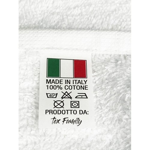 PAR DE TOALLAS BORDADAS TAURUS 1906 y postal TORINO IS