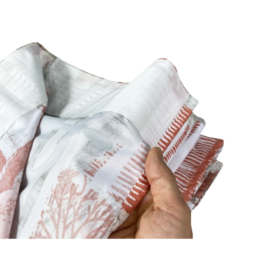 INGRID ZELT im maritimen Stil RED CORAL cm. 175x290 HERGESTELLT IN ITALIEN