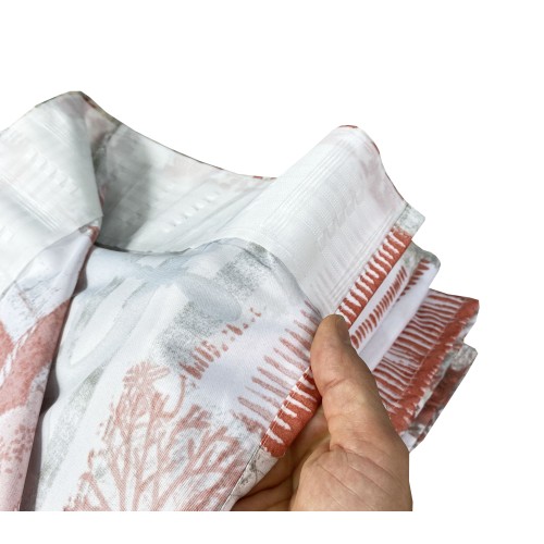 INGRID TENT in marine style RED CORAL cm. 175x290 MADE IN ITALY