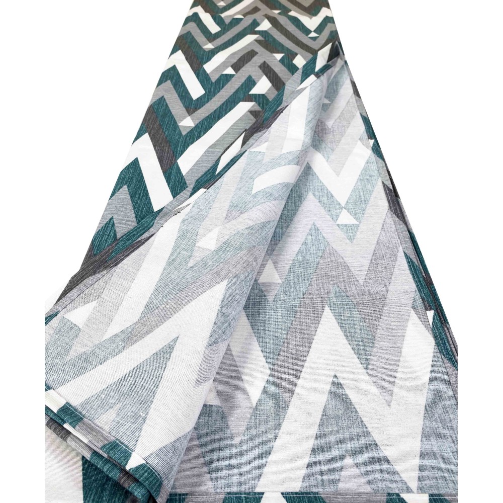 Serviette pour Meubles Grand Foulard Couvre-lit Canapé Tissu LONETA Carré vert