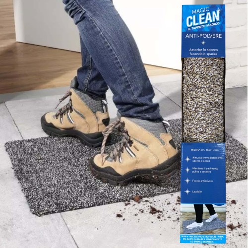 MAGIC DOORMAT RUG brown NON-SLIP ENTRANCE