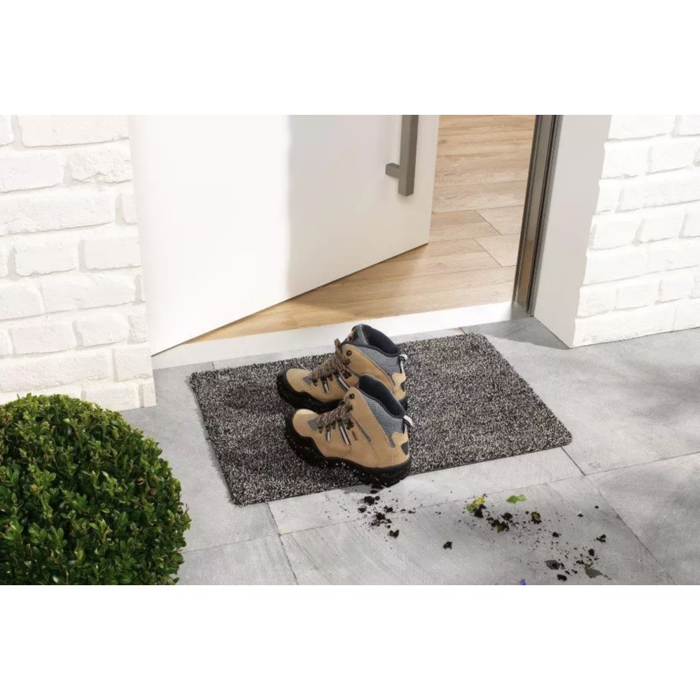 TAPPETO zerbino MAGICO marrone ANTISCIVOLO INGRESSO