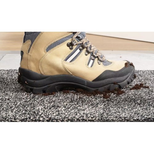 MAGIC FUSSMATTENTEPPICH braun RUTSCHFESTER EINSTIEG