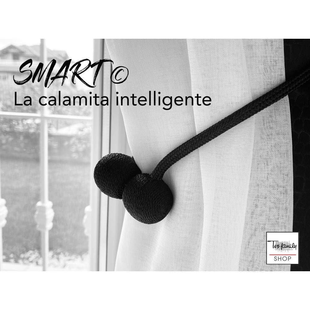 CALAMITA ferma TENDA SMART © TIEBACK fibbia per tende 2 PEZZI