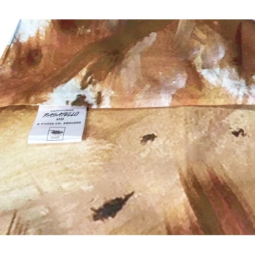 DUVET COVER SATELLO HD PHOTOGRAPHIC HORSES in the race