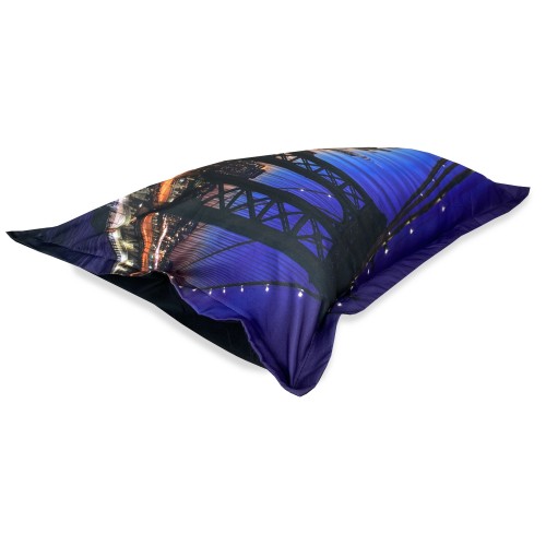 DUVET COVER SATEEN HD PHOTOGRAPHIC NEW YORK Brooklyn Bridge