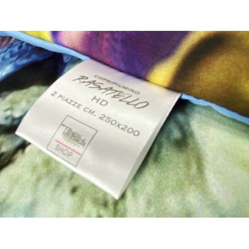 COPRIPIUMINO Rasatello HD FOTOGRAFICO pesci Tropicali BARRIERA CORALLINA