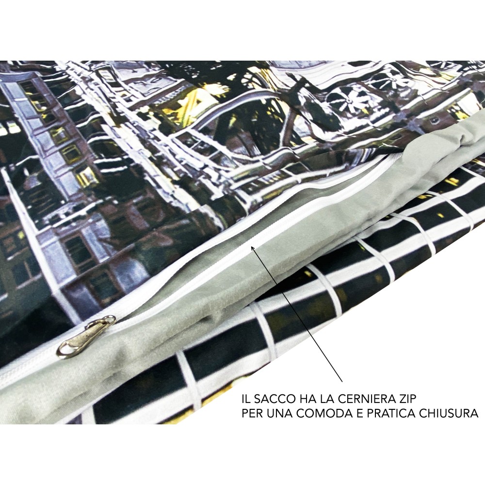 FUNDA NÓRDICA SATÉN HD RASCACIELOS FOTOGRÁFICOS Nueva York