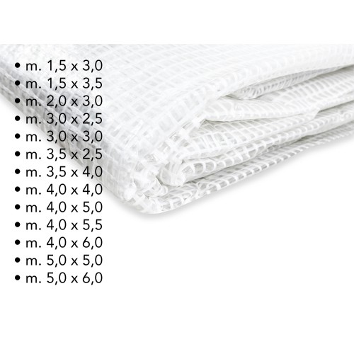 NIKI © TARPAULIN Reißfester Mesh-Regenvorhang Balkon mit Ösen