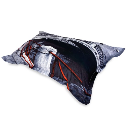 DUVET COVER SATELLO HD FOTOGRAFICO VENEZIA ponte INNAMORATI Double cm. 250x200 mm