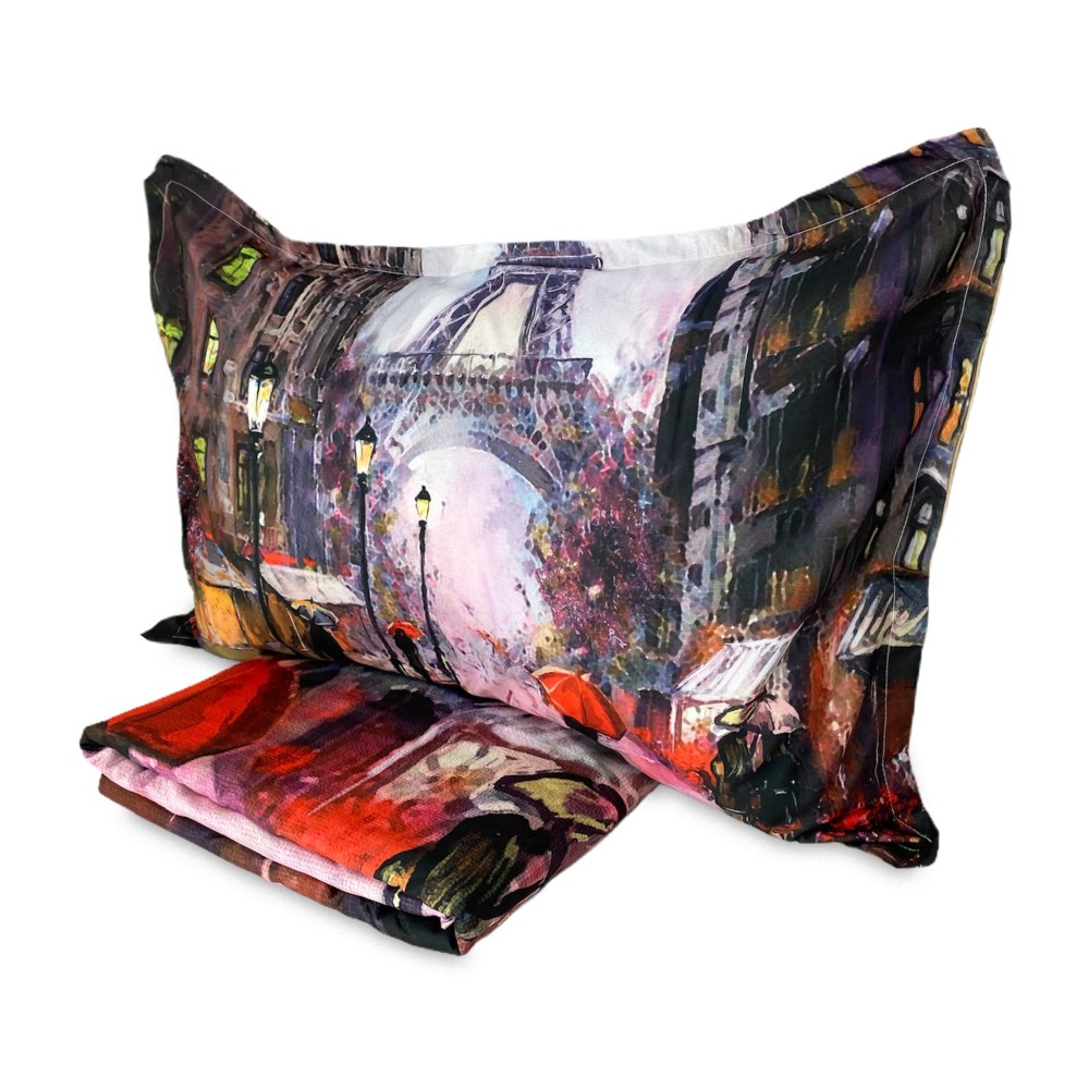 DUVET COVER SATELLO HD FOTOGRAFICO PARIGI Double cm. 250x200 mm