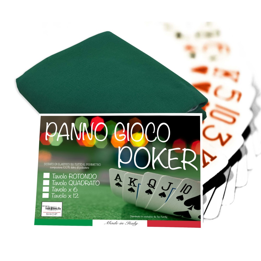 Tapis de poker ARABESQUE - rectangulaire - 180 x 90 cm - 10