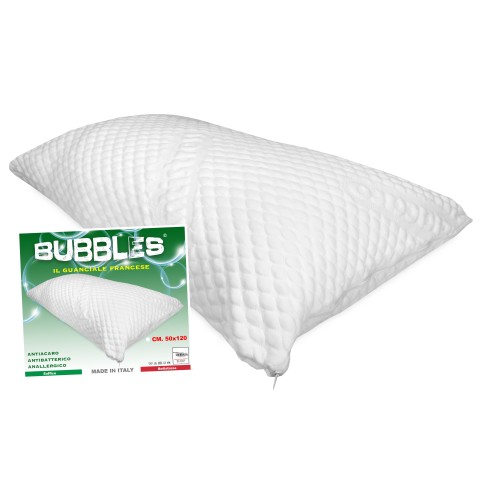 ALMOHADA 1 CAMA FRANCESA QUEEN SIZE 1 1/2P MIS. CM. 50X120 antiácaros